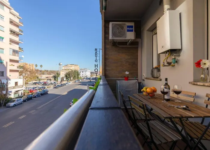 Appartement Trastevere Station 2br & Balcony